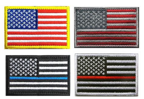 Buy Us Flag Patches American Flag Usa Flags Patches Tactical Tags Patch