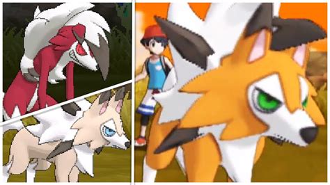 Brand New Lycanroc Dusk Form Is There A Dawn Form Pokemon Ultra Sun And Ultra Moon Youtube