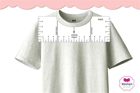 T Shirt Placement Ruler|T Shirt Ruler SVG|T Shirt Alignment (1164345