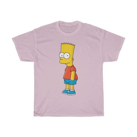 Bart Simpson Unisex Ultra Cotton T Shirt Etsy
