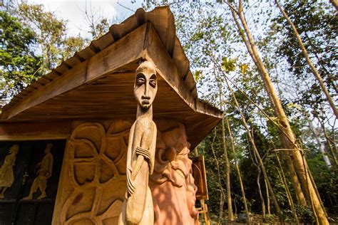 Wood Art At Osun Osogbo Sacred Grove In Nigeria Last Week Flickr