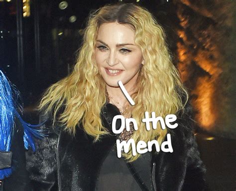 Phew Madonna Is Back Home After Hospitalization For Serious Bacterial Infection Perez Hilton
