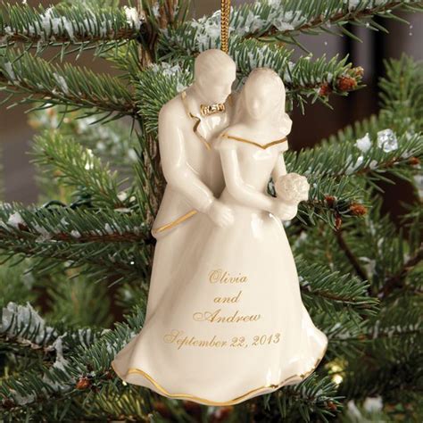 Bride And Groom Ornament By Lenox From Lenox Wedding Ts For Bride And Groom Bride