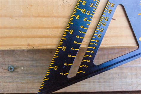 How To Use A Speed Square The Most Versatile Piece In Your Toolbox