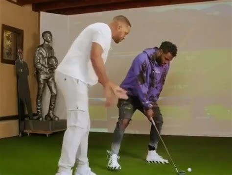 Will Smiths Front Teeth Knocked Out As Golf Instruction Goes Wrong