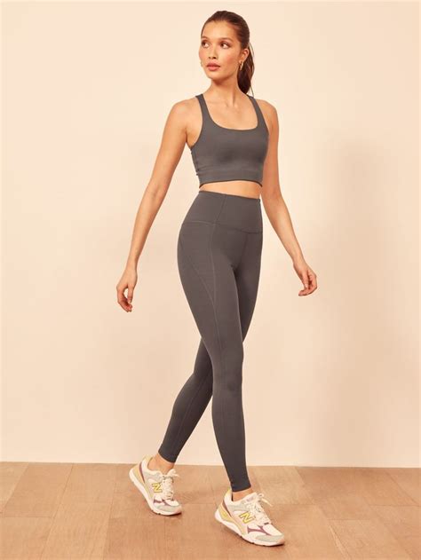 Girlfriend Collective Hi Rise Full Length Pant Fitness Wear Women