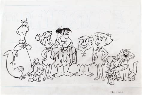 Flintstones Sketch At Explore Collection Of