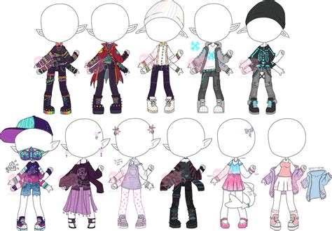 Custom Outfits Batch 23 By Lovefromesth On Deviantart Custom