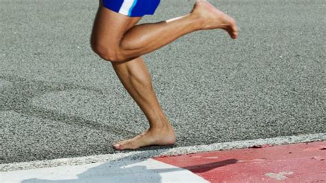 Barefoot Running Injury Concern Bbc News