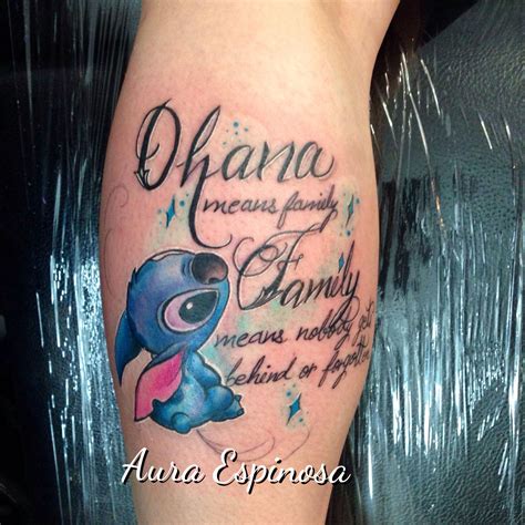 Lilo And Stitch Ohana Tattoo A Guide To The Meaning And Designs