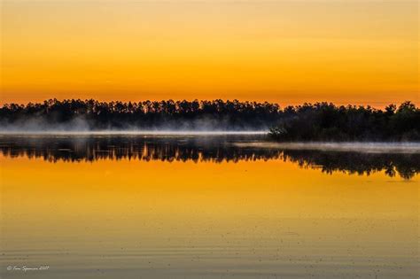 Itap Of The Sunrise Over Deer Lake At Hardee Lakes Park Ifttt