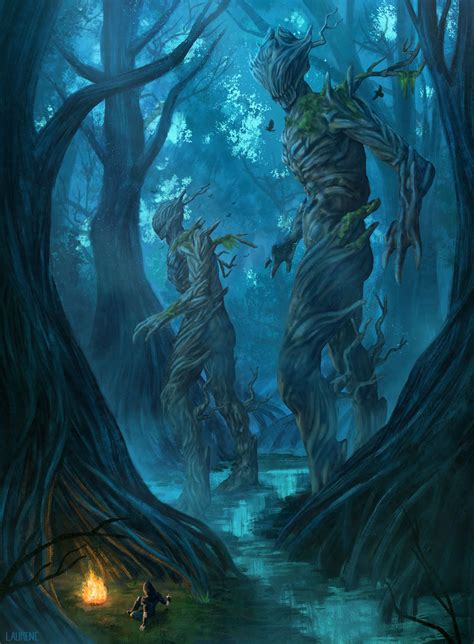 Forest Elders By Lauren Covarrubias On Artstation They Do Not Care For