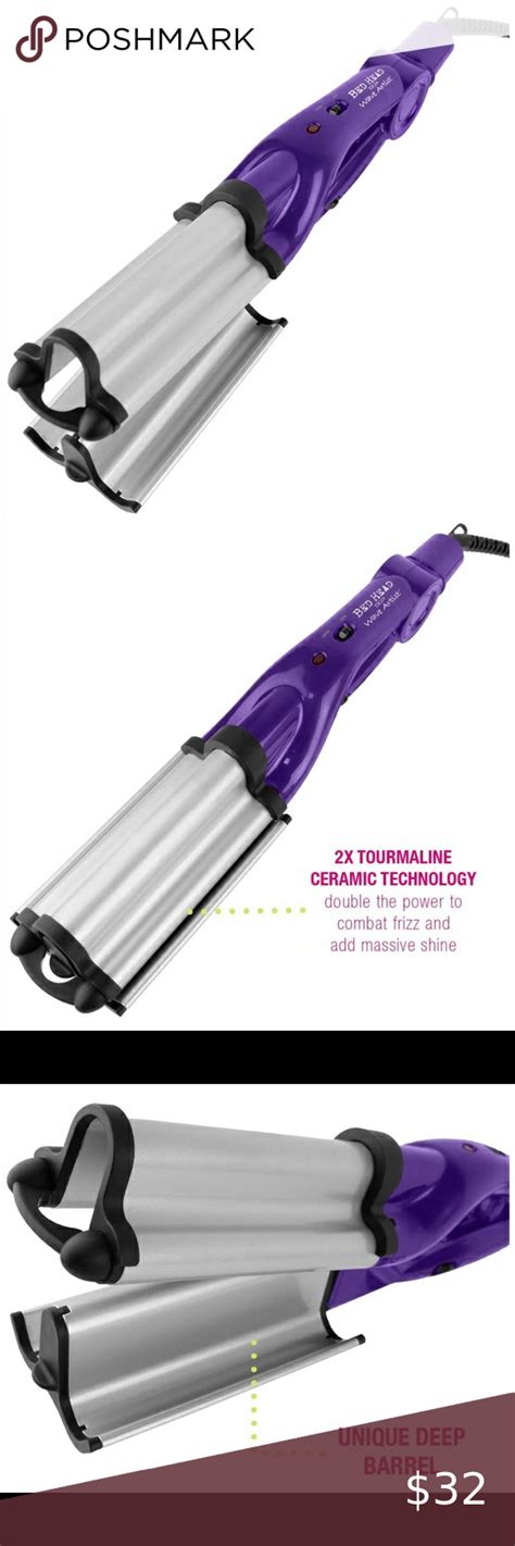 BedHead BH365 Wave Artist Generation II Deep Waver New 2X Tourmaline