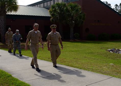 Commander Navy Installation Command Visits Joint Base Charleston