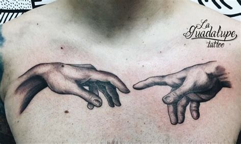 La Creación De Adán Tatuaje Realizado Por Pi Tattoo Art En La