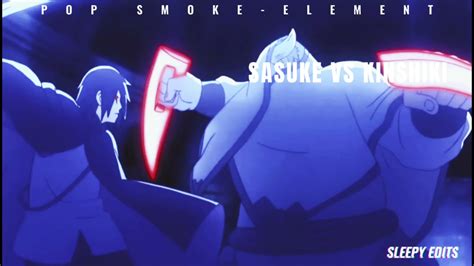Element Sasuke Vs Kinshiki Amv Youtube