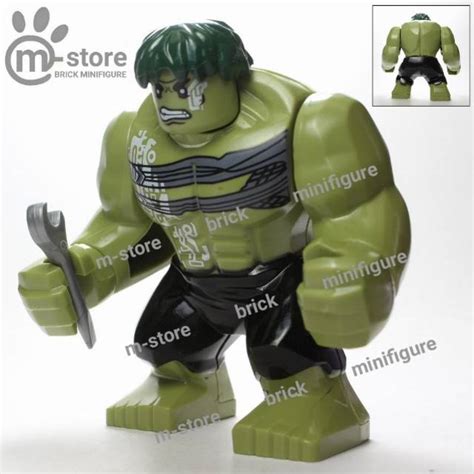 Jual Lego Hulk Thor Ragnarok Brick Big Figure Indonesiashopee Indonesia