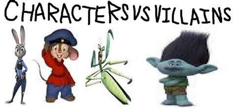 Characters Vs Villains Thelastdisneytoons Style The Parody Wiki