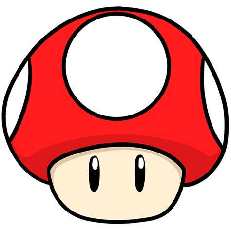 Mario Mushroom Drawing
