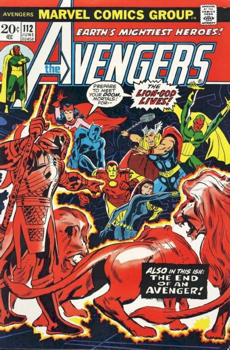 The Avengers Vol1 Nº 112