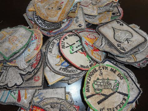 Rare Set Of Vietnam War Us Military Patch Patches