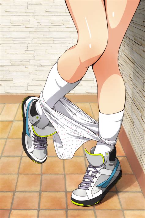 Matsunaga Kouyou Original Highres 1girl Grey Footwear Kneehighs
