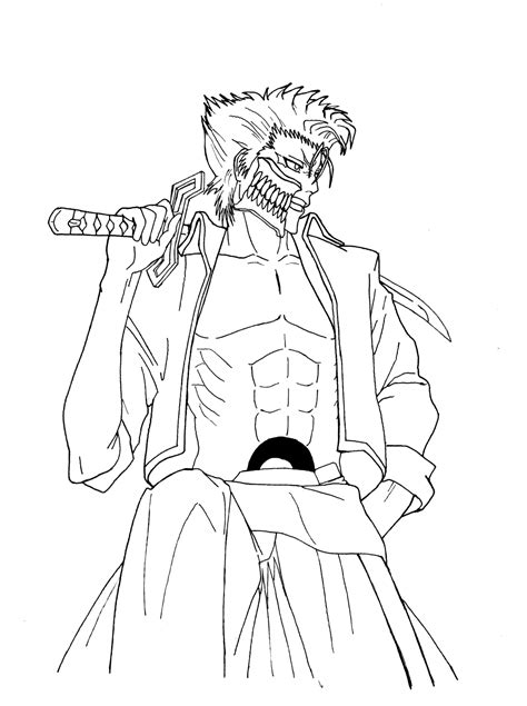 Bleach Uryu Coloring Pages Coloring Pages