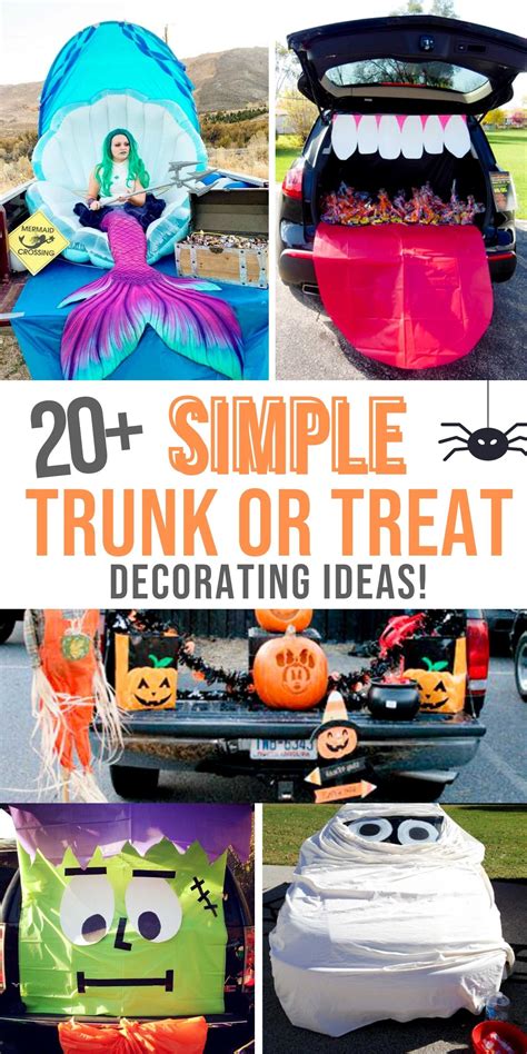 Easy Trunk Or Treat Diy