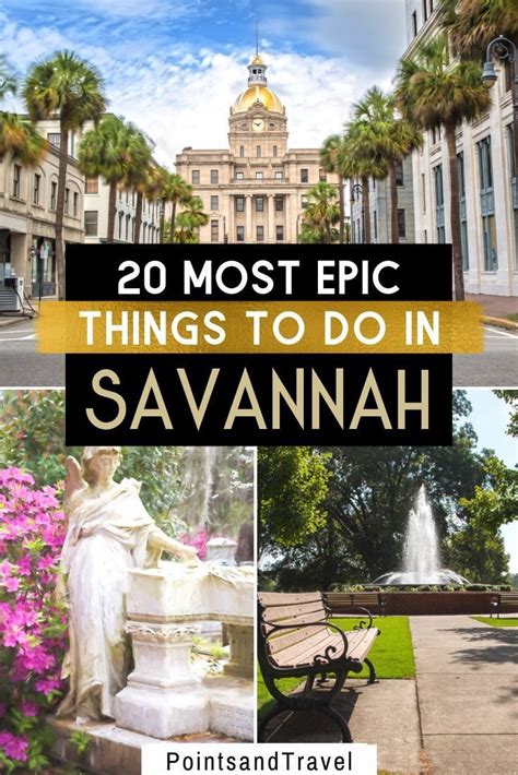 Savannah Visitor S Guide With The Best Things To Do In Savannah Ga Tips