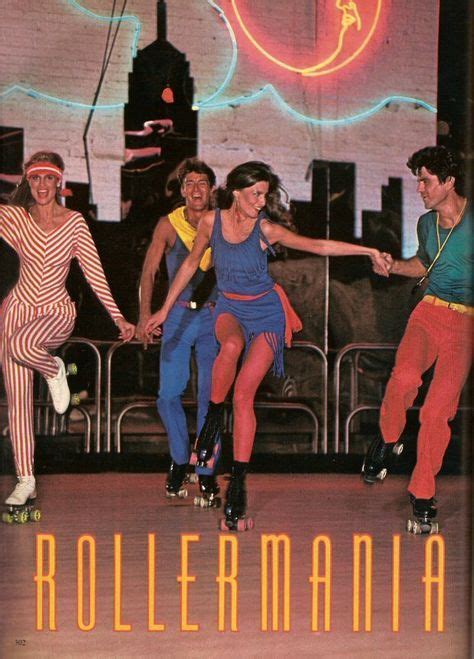 70s roller disco girl