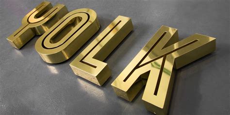Metal 3d Letters 3d Sign Makers Goodwin And Goodwin London Sign