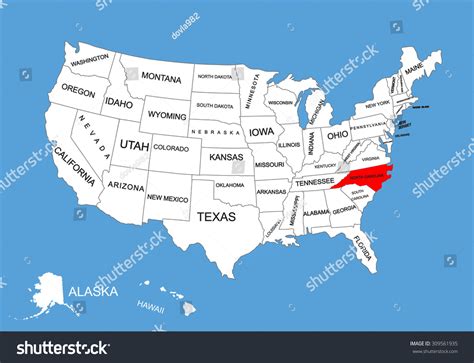 Map Of South Carolina Usa Tony Aigneis