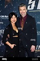 Actor Anson Mount, right, and wife Darah Trang attend the "Star Trek ...
