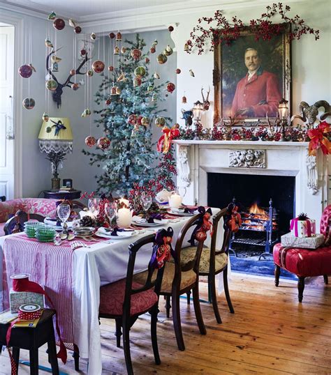 10 Beautiful Period Homes At Christmas Real Homes
