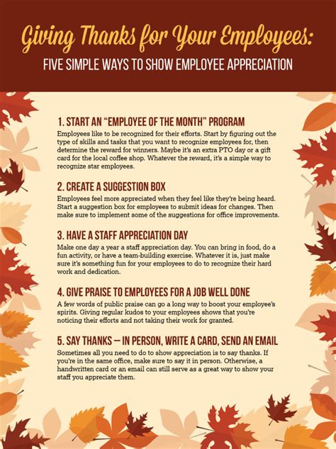 We did not find results for: Giving Thanks for Employees: 5 Ways to Show Employee ...