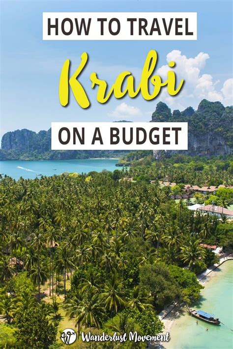 How To Travel Krabi On A Budget With Less Than R2000 Asia Travel