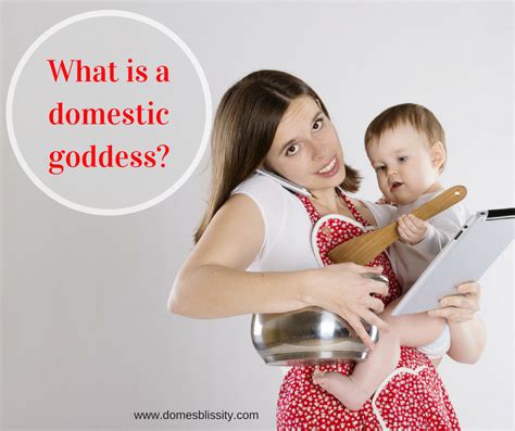 What Is A Domestic Goddess Domesblissity