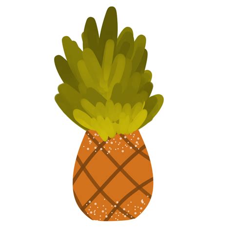 Pineapple Fruit Illustration 24593629 Png
