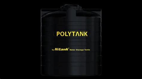 Lldpe 1000l Polytank Emerald Black Water Tanks At Rs 65litre In
