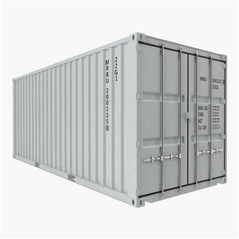 20 Ft Iso Container 3ds