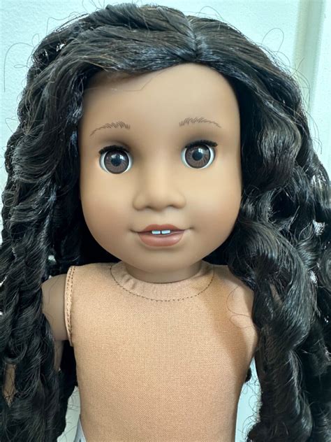 american girl doll truly me 67 dark skin brown eyes dark brown black