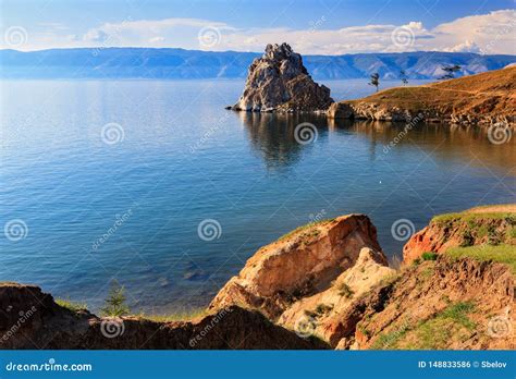 Lake Baikal Summer Day Stock Photo Image Of Lake Russia 148833586