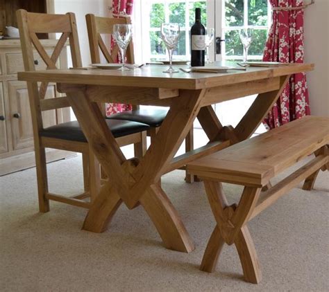 Home furniture dining tables cross leg teak round dining table. Avignon - Medium Cross Leg Extending Dining Table