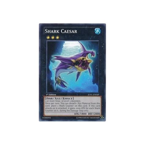 Yu Gi Oh Card Jotl En049 Shark Caesar Chaos Cards