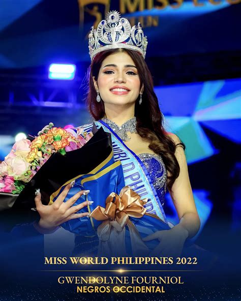 Gwen Fourniol Is Miss World Philippines 2022 Big Beez Buzz