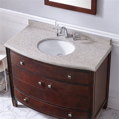 Design with labrazel luxury bath accessories. Georgia 42" Single Bathroom Vanity Set | Granite vanity ...