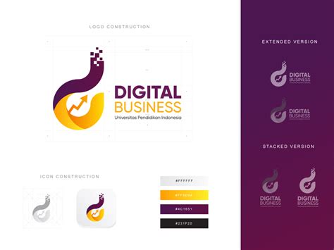 Digital Business Logo Presentation By Farhan Hidayat Grapeer On Dribbble