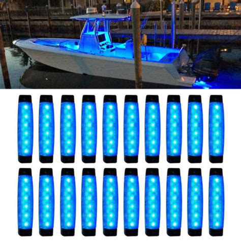 20x Marine Boat Deck Courtesy Light Bow Led Navigation Starboard Lights