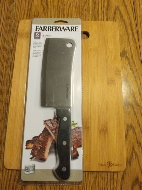 farberware kitchen cleavers mercari