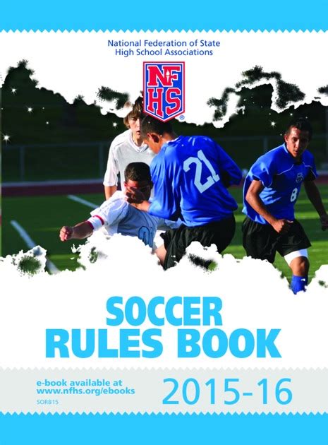 2015 16 Nfhs Soccer Rules Book By Nfhs On Apple Books